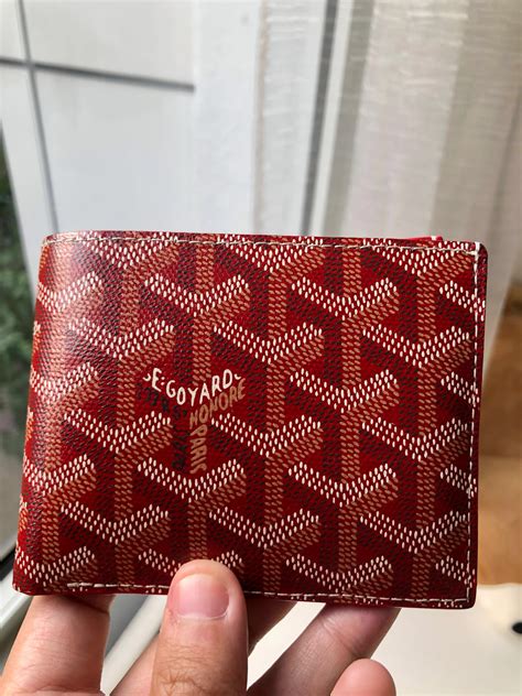 goyard wallet mens price